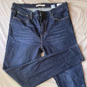 LEVI SKINNY JEANS DAEK WASH